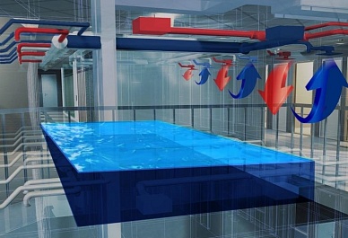 Проектирование вентиляции бассейнов